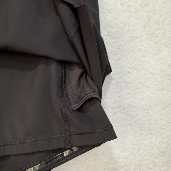 Athleta Skort Womens XLT Black Reflective Run Shorts Built In Pockets Activewear - Picture 8 of 14